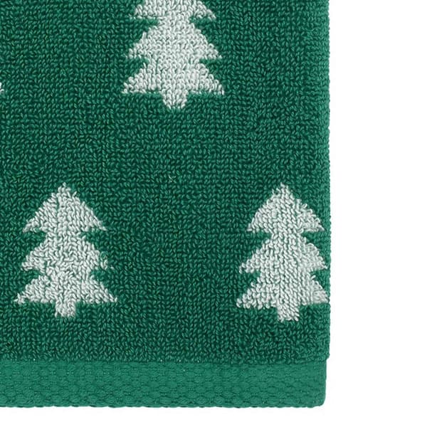 Nicole Miller Festive Pine 2pk. Holiday Hand Towel Set