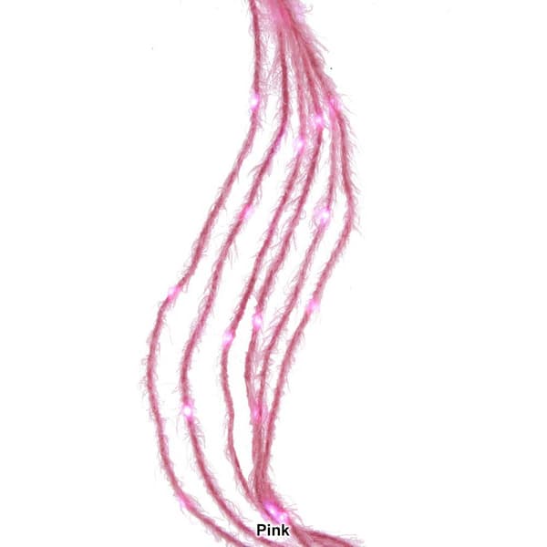 Kurt Adler 120-Light Colored Fuzzy Multi Strand LED Set