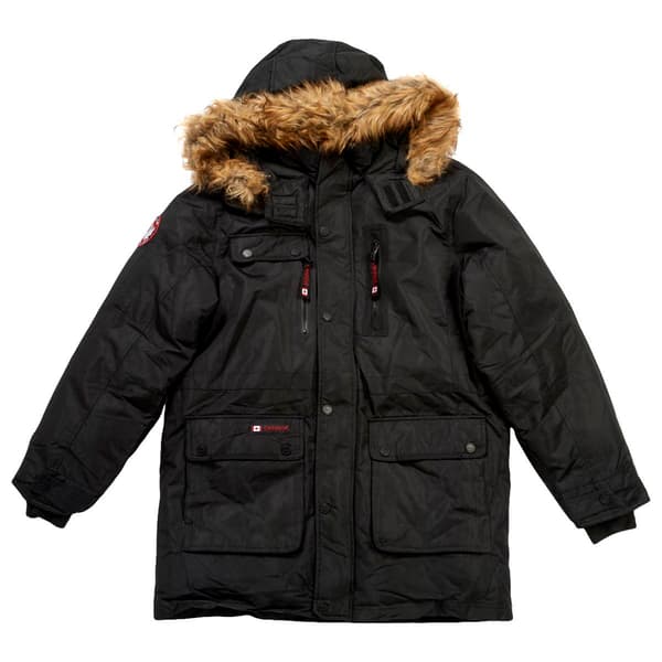 Mens Canada Weather Gear Parka Black Boscov s