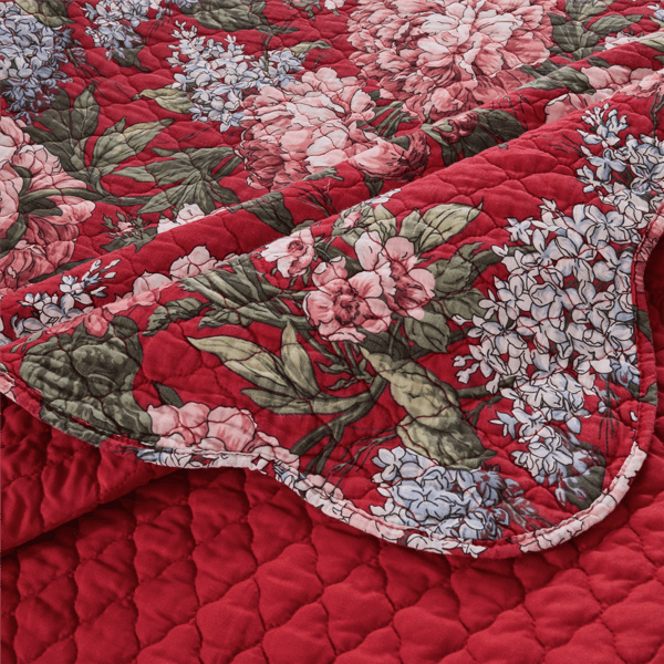 Greenland Home Fashions&#8482; Millie Reversible Quilted Throw Blanket