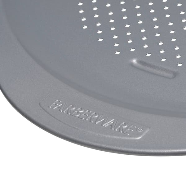 Farberware&#174; 15.5in. GoldenBake Non-Stick Perforated Pizza Pan