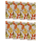 Threadmade Autumn Leaves Fall Printed Napkins - Set of 8 - image 1