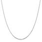 Gold Classics&#40;tm&#41; 1.20mm. 14k White Octagonal Snake Necklace - image 1