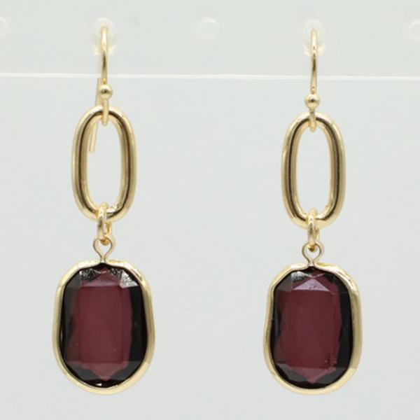 Ashley Cooper(tm) Cushioned Channel Drop Earrings - image 