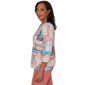 Womens Alfred Dunner Camden Market 3/4 Sleeve Color Block Blouse - image 4