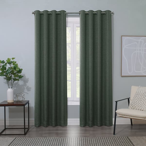 Sunshield Colton 100% Blackout Lined Grommet Curtains - image 