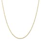 Gold Classics&#8482; 1.5mm. Diamond Cut Extra-Light Rope Anklet - image 2