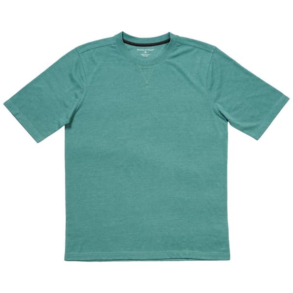 Mens Preswick & Moore Faux Suede Short Sleeve Pajama T-Shirt