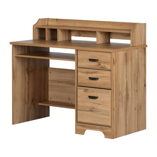 South Shore Versa Computer Desk With Hutch - image 