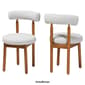 Baxton Studio Edric Modern Japandi 2pc. Dining Chair Set - image 10