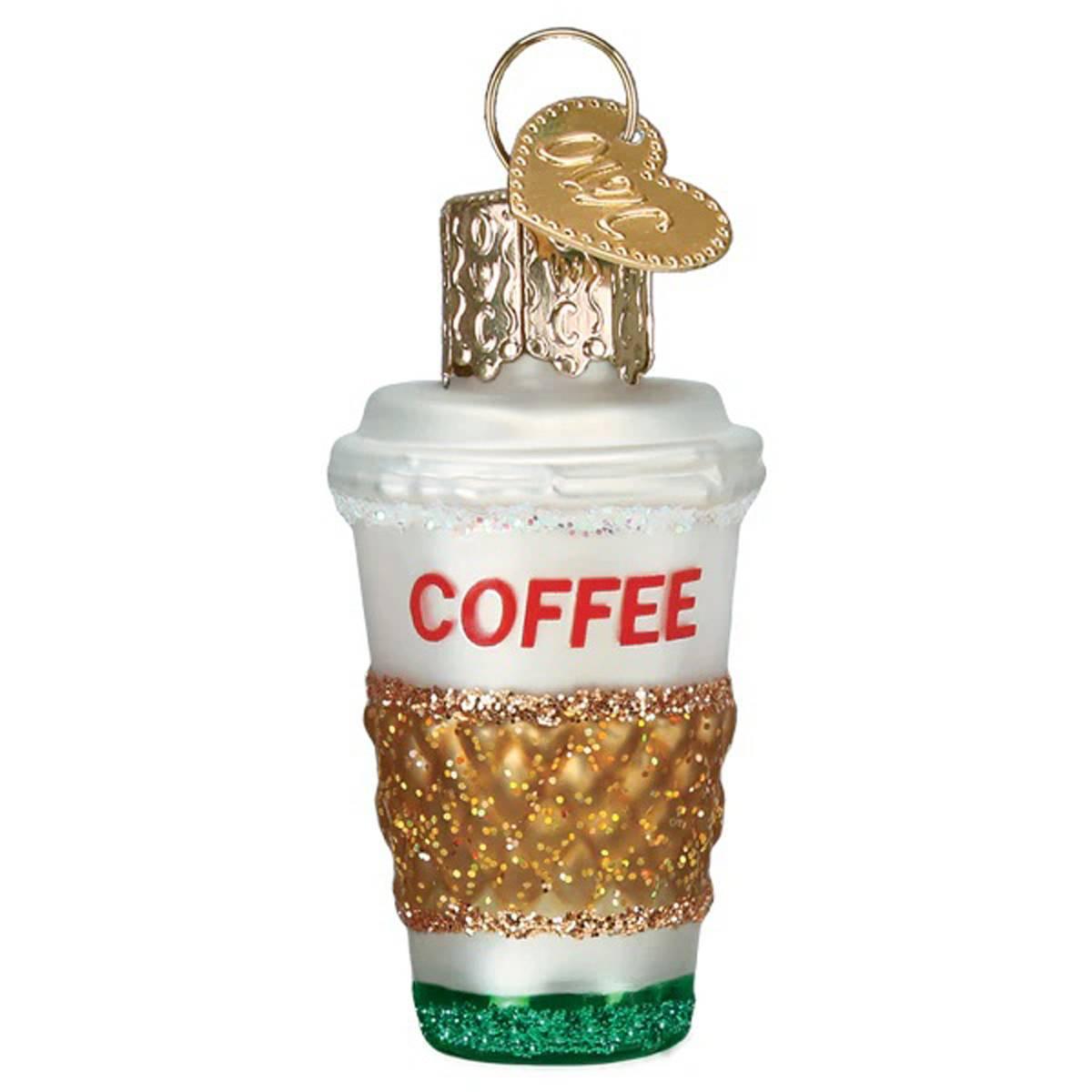 Old World Christmas Mini Coffee To Go