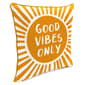 Jordan Manufacturing Good Vibes Only Outdoor Throw Pillow - image 2