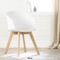 South Shore Flam Chair with Wooden Legs - image 4