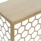 9th & Pike® Gold Metal Contemporary Console Table - image 6