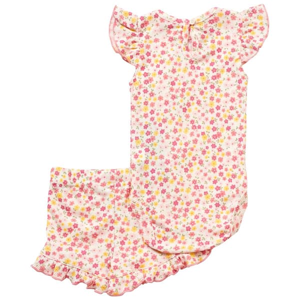 Baby Girl (NB-9M) Chick Pea® Ditsy Floral Short Set
