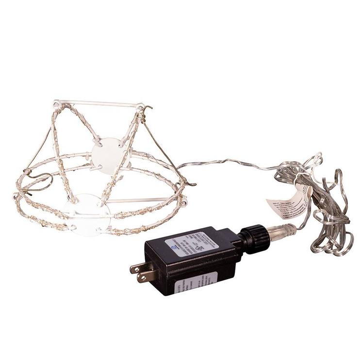 Kurt S. Adler 6in. RGB LED Foldable Metal Sphere