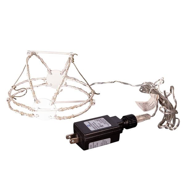 Kurt S. Adler 6in. RGB LED Foldable Metal Sphere