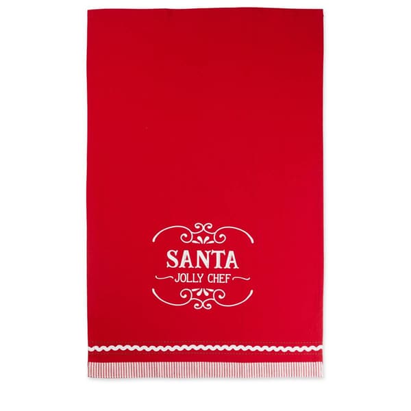 DII&#174; Mrs. Claus Kitchen Towel Set Of 3