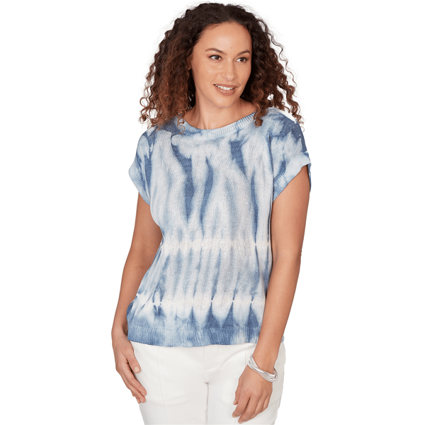 Petite Skye’s the Limit Summer Spice Tie Dye Sweater