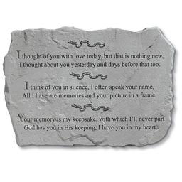 I Thought of You Memorial Stone