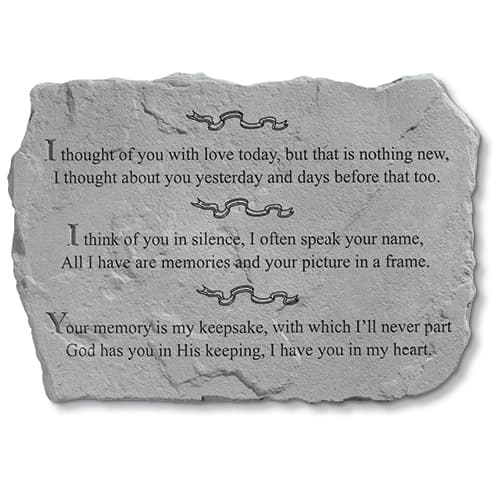 I Thought of You Memorial Stone - image 