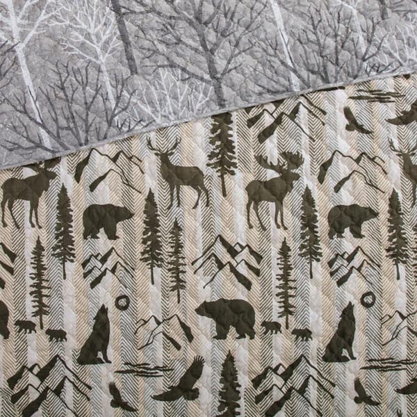 Your Lifestyle Forest Weave Quilt Set