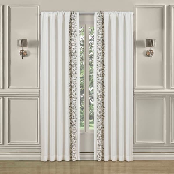Royal Court Laurel Window Panel Pair