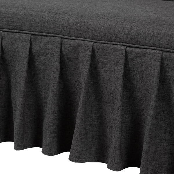 Baxton Studio Randolph 3pc. Fabric Upholstered Dining Nook Set