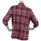 Womens Hasting & Smith 3/4 Roll Tab Plaid Button Front Blouse - image 3