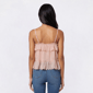 Juniors Madden Girl Lace Inset Babydoll Camisole - image 2