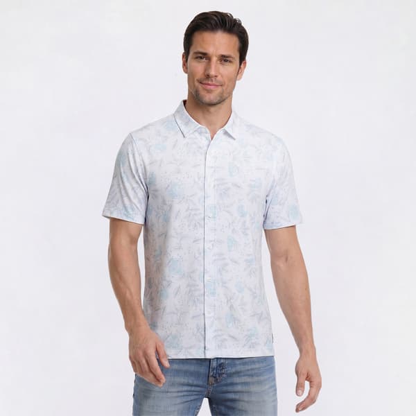 Mens PGA Tour(R) Coastal Fruits Button Down Shirt - image 