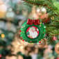 Mr. Christmas 3in. Wreath Picture Frame Recordable Ornament - image 2