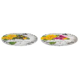 Northlight Seasonal Love Today Floral Garden Stones - Set of 2