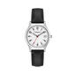 Womens Caravelle Black Leather Strap Reader Watch - 43M118 - image 1