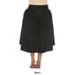 Womens White Mark Flared Tweed A-Line Skirt - image 6