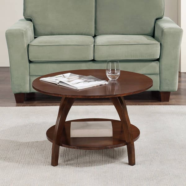 Convenience Concepts Aldrin Coffee Table with Shelf