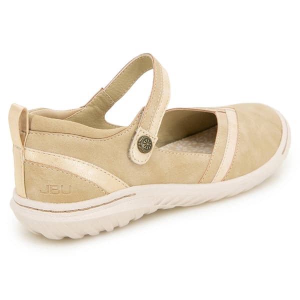 Womens JBU Raven Memory Foam Mary Jane Flats