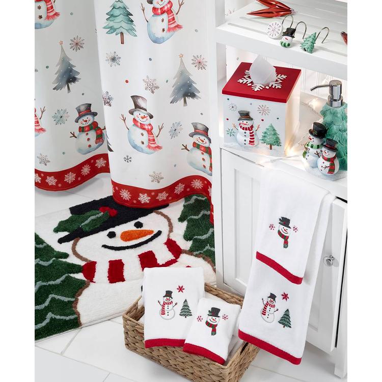 Avanti Winter Snowman Soap& Lotion Dispenser