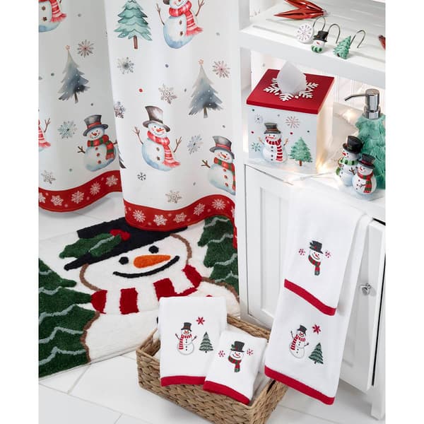 Avanti Winter Snowman Soap& Lotion Dispenser