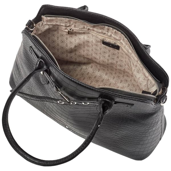 London Fog Hill Croco Satchel