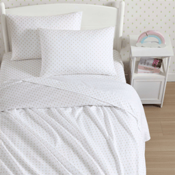 Laura Ashley® Kids Wood Violet Floral Sheet Set