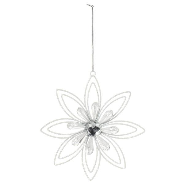 Wire Flower Ornament - image 