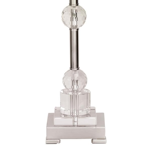 9th & Pike® Silver Metal Glam Table Lamp