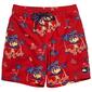 Young Mens Quiksilver Conrad Island Print Swim Trunks - image 1
