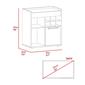 FM FURNITURE Leeds Bar Cart - image 8