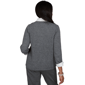 Womens Alfred Dunner Regent Street Diamond Two in One Sweater - image 2