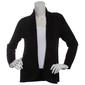 Petite 89th & Madison Long Sleeve J Pocket Solid Cardigan - image 1