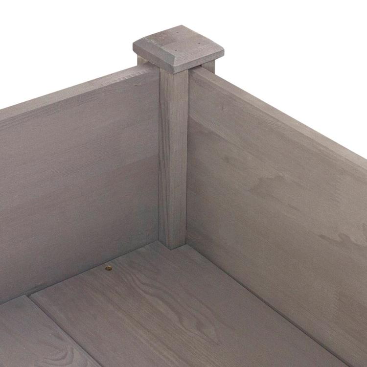 Northlight Seasonal 4ft. Raised Garden Bed Planter Box with Liner