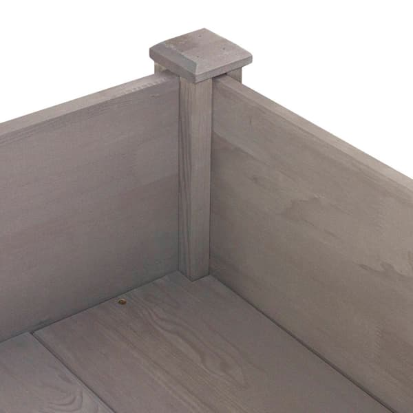 Northlight Seasonal 4ft. Raised Garden Bed Planter Box with Liner