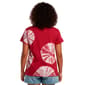 Plus Size Mountain Ridge Short Sleeve Swirl Tie Dye Tee - image 3